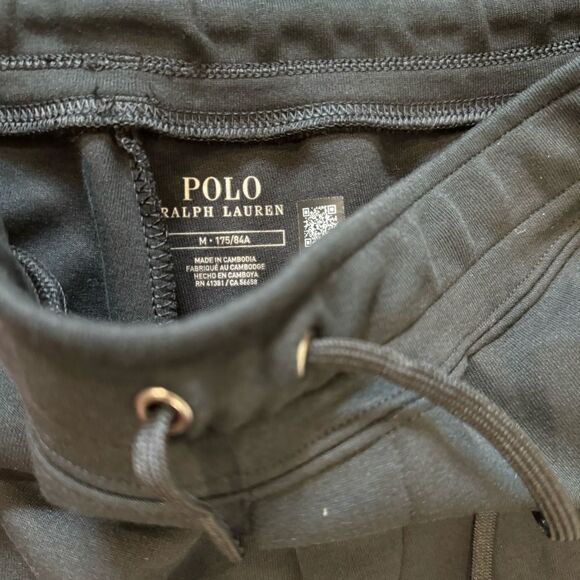 Polo Ralph Lauren Black Red Big Logo T-Shirt and Double Knit Shorts Set Co-Ord - Picture 8 of 8